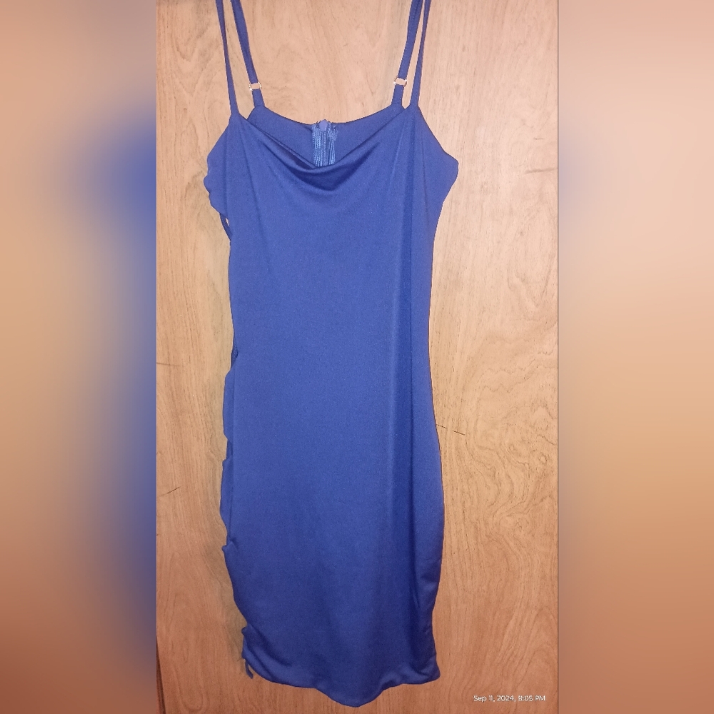 Bodycon mini spaghetti strap dress